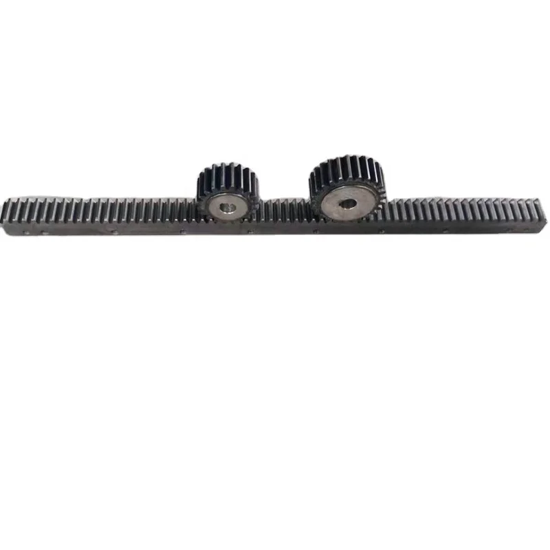 China Manufacture Metal Steel Precision round/helical/straight steering Gear Rack And Pinion Sets For Sale