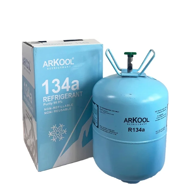 Refrigerant gas fluorine gas R507 Consist Of R410 R404 R600a R407c R32 R134a refrigerant gas