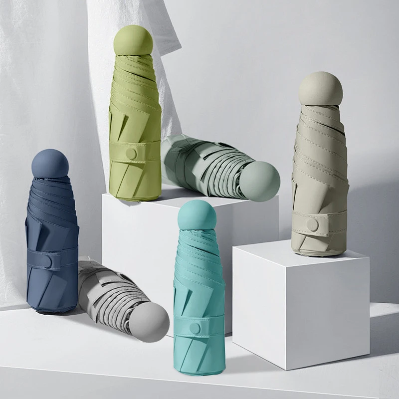 Factory Price Folded  Smart Rain Umbrella Outdoor  Parasols  Smart Mini Cheap Umbrellas With Custom Logo