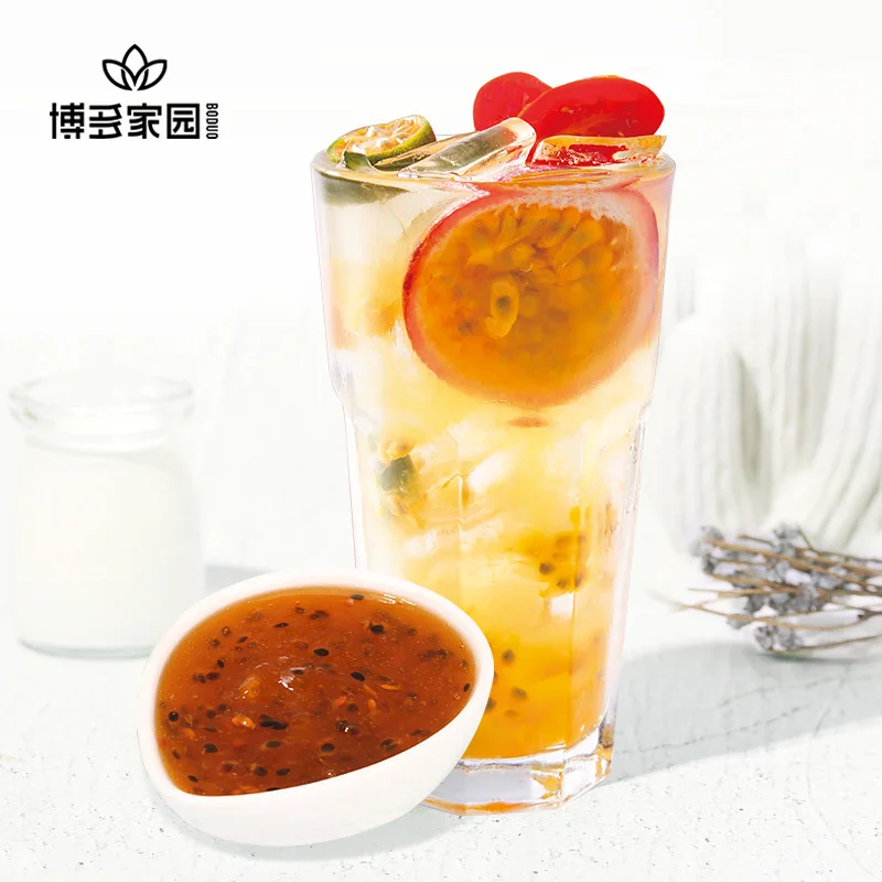Boduo Bubble Tea Ingredients Fruit Jam for Milk Passionfruit 1KG