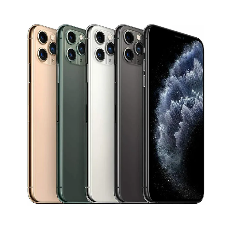 Hot Sale Original unlocked used mobile phones iphone11/iphone12 smartphone 5g used phone refurbished iphone11pro max phone 256gb