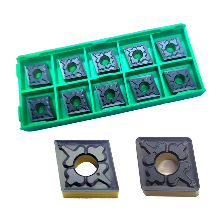 iso standard carbide inserts CNMG120404-DF External Turning Tool CNMG120408-EM For Steel Machining YBC252