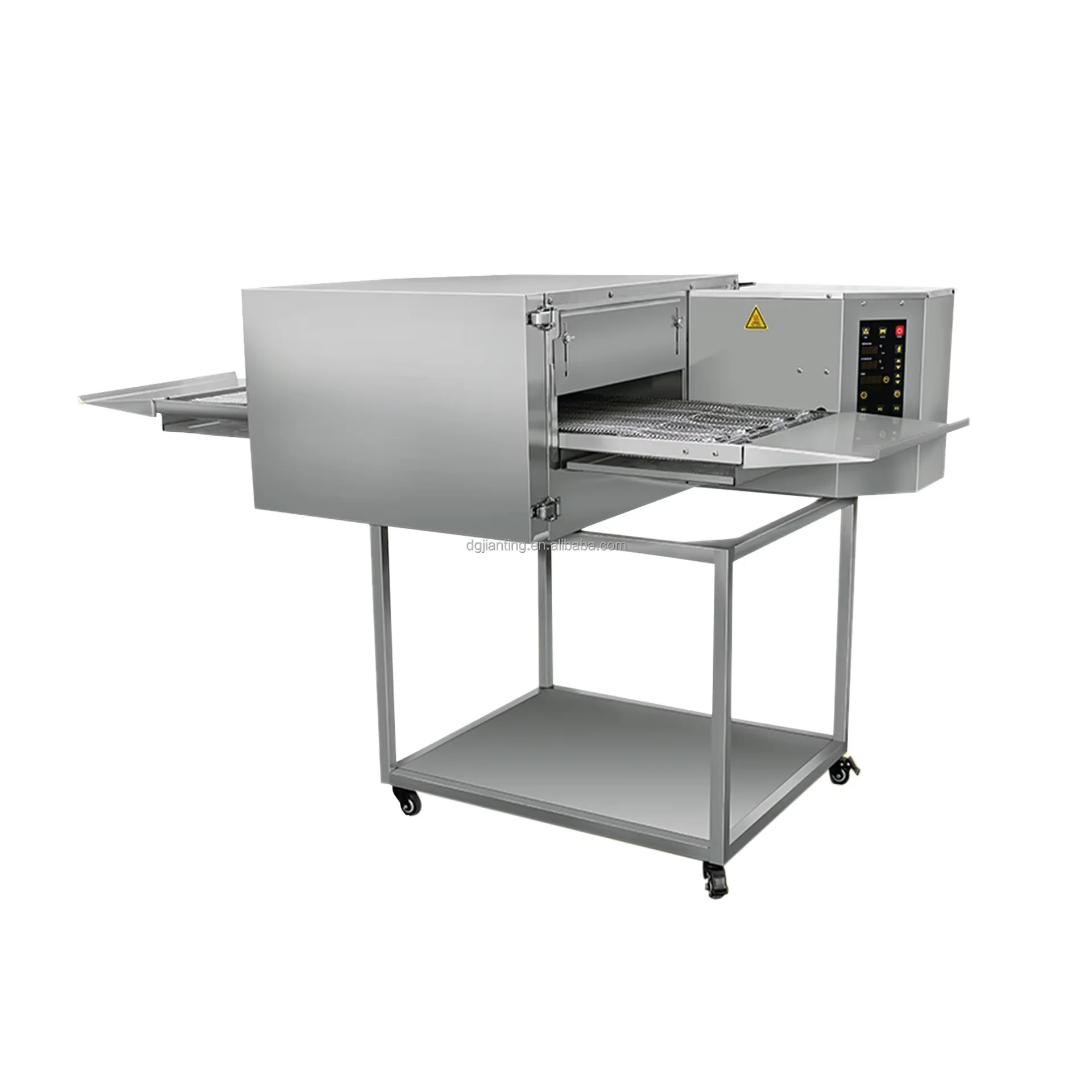 12/16/22/32 Inch Stainless Steel Housing Commercial Pizza Oven Separate Temperature Control Above And Below
