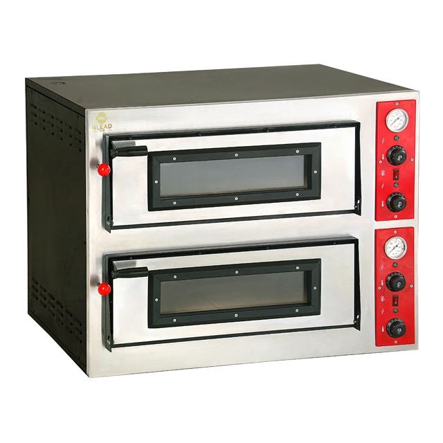 industrial maker high quality wood fire build  kits stone set gas professional stainless halogen fresh pizza oven