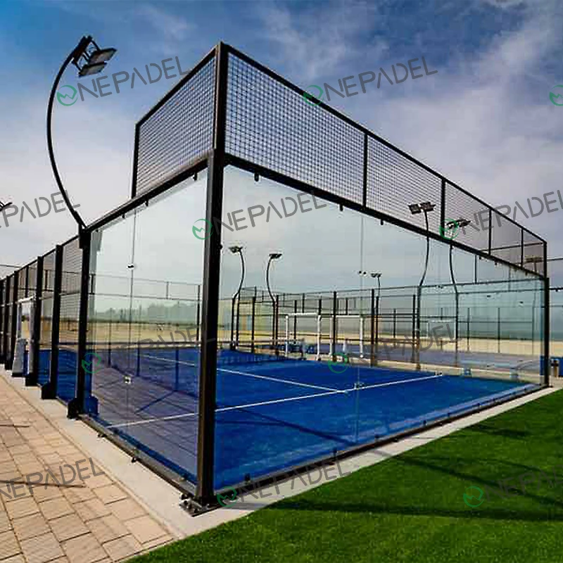 Padel Court Panoramic Glass Padel Court Top Quality Padel Tennis Court