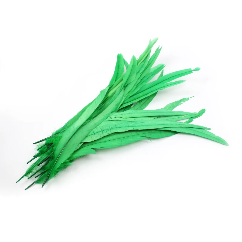 Wholesale Feather Crafts Supplier Rooster Tail Feathers for Decorations