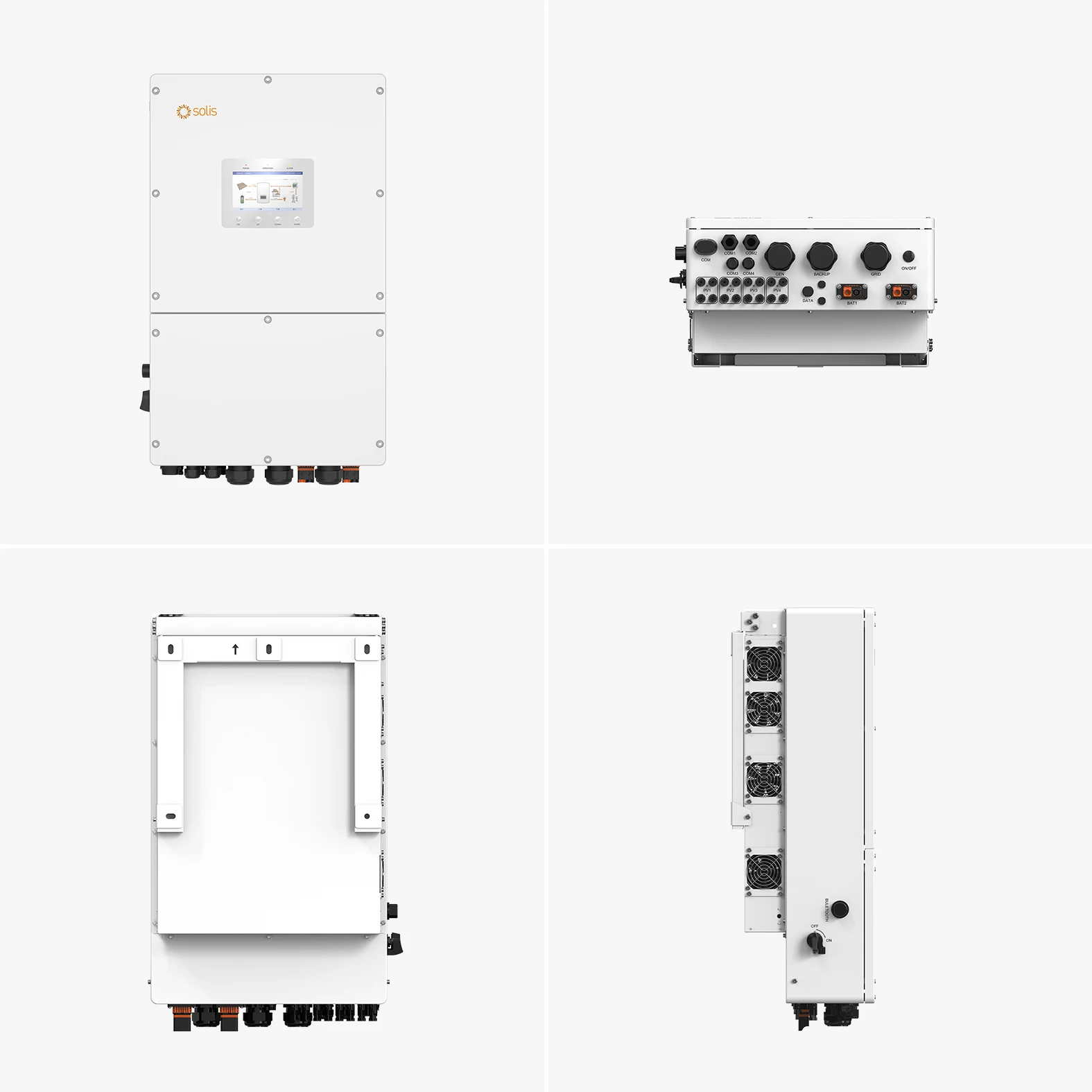 Inverter S6-Eh1P8K-L-Plus 8Kw 10Kw 12Kw Solis  Hybrid Inverter 1 Phase Power Storage Inverter Pure Sine Wave In Stock