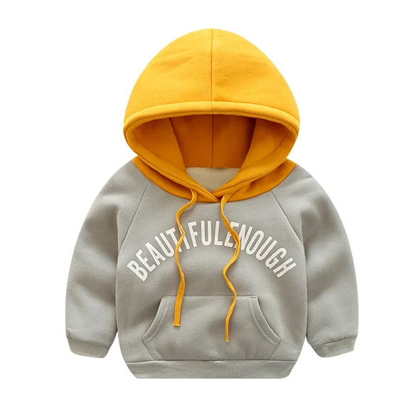 
CCC7170 Casual style long sleeve high quality cotton custom sweatshirt boys and girls kids winter hoodie 