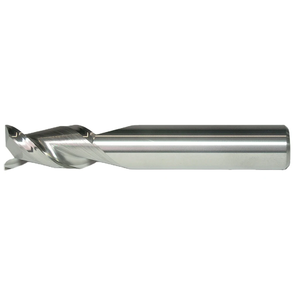 High-speed Cutting of Aluminum with Original Shape Steel 1/4 Shaft 16 mm Rougher Endmill Cutter For Rubber Material