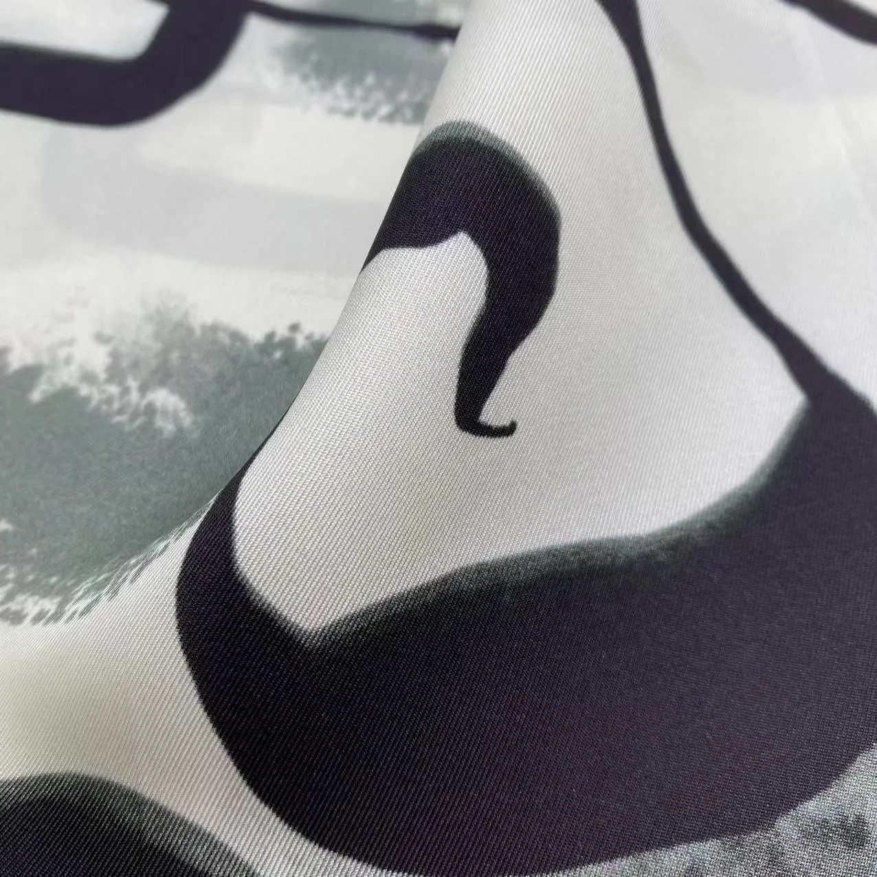 Woven Soft Smooth Printing Solid Color Silk Twill Fabric 100% Silk Organic 16 19 22 25 30mm For Lady Clothing Apparel