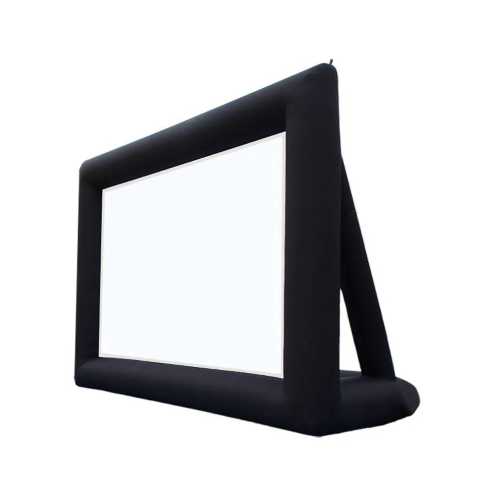 16ft 16:9 Inflatable screen with Polyester Portable Outdoor Movie Projection Screen For Xiaomi Projector Home Theater