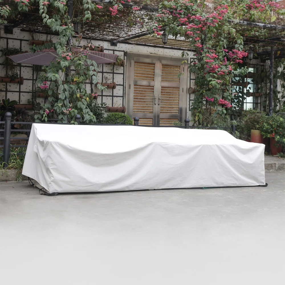 Heavy Duty Patio Bench Loveseat Cover 100% Waterproof Outdoor Sofa Cover Lawn Patio Furniture Covers with Air Vent