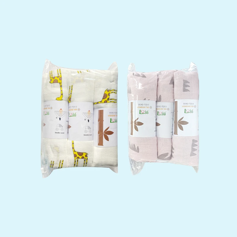 Print Muslin Baby Blanket 120cm*120cm 100% Organic Cotton Baby Cover Muslin Newborn Baby Swaddle Blanket