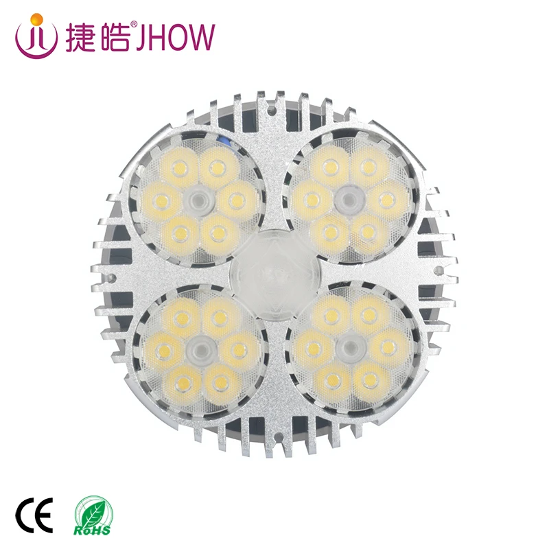 
JHOW P4535 Wholesale Warranty 2 Years Transparent focos led spotlight 35W Par30 Light Bulb 