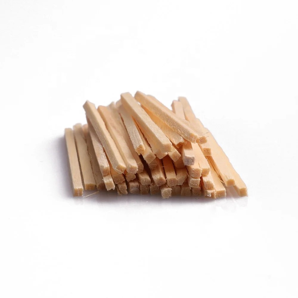LK-i 08 wooden safety assorted colored match splints birch wood match splints wooden natural color