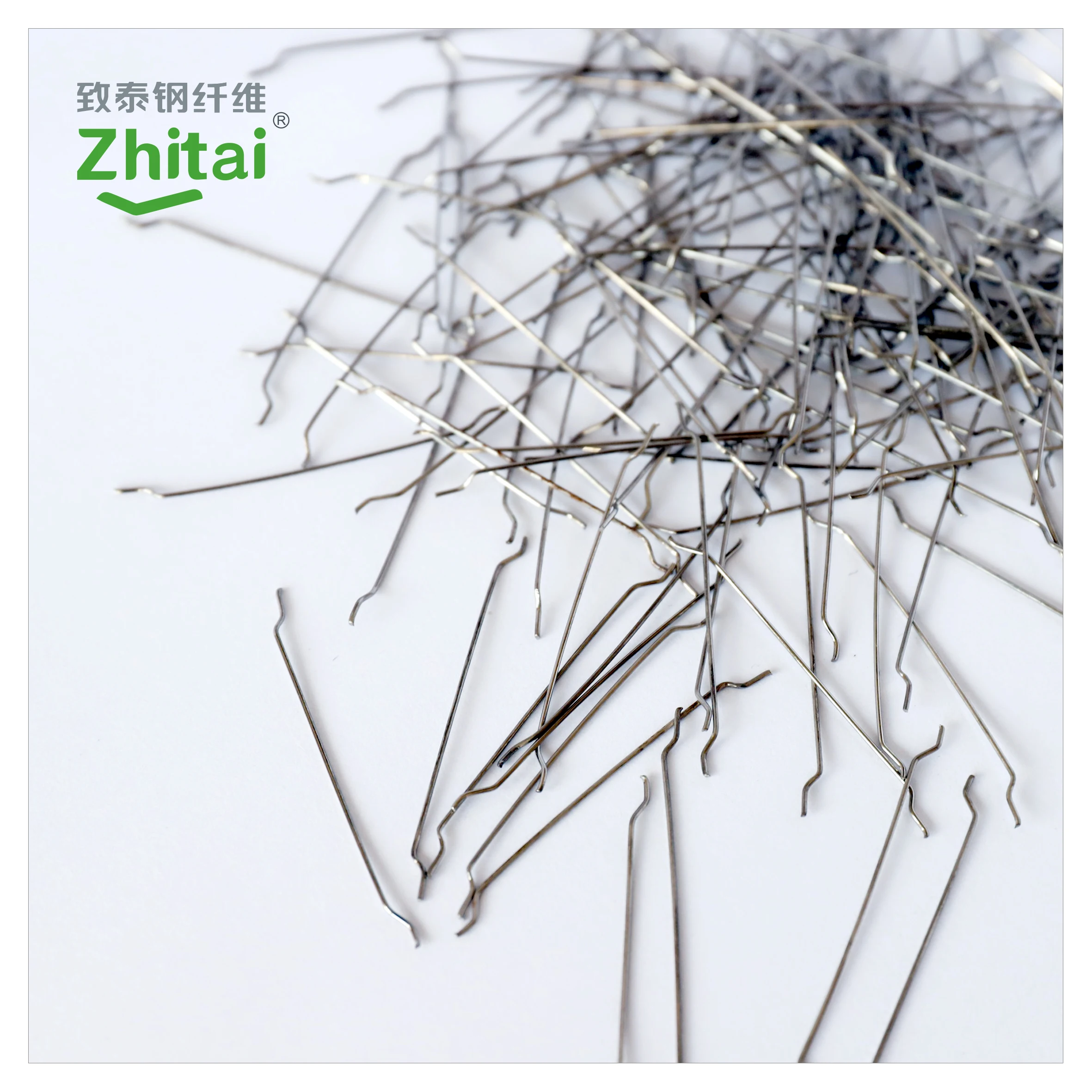 Concrete Fiber Chopped Strands Advantages steel Reinforced Concrete Hook Type Steel Fiber ISO CE