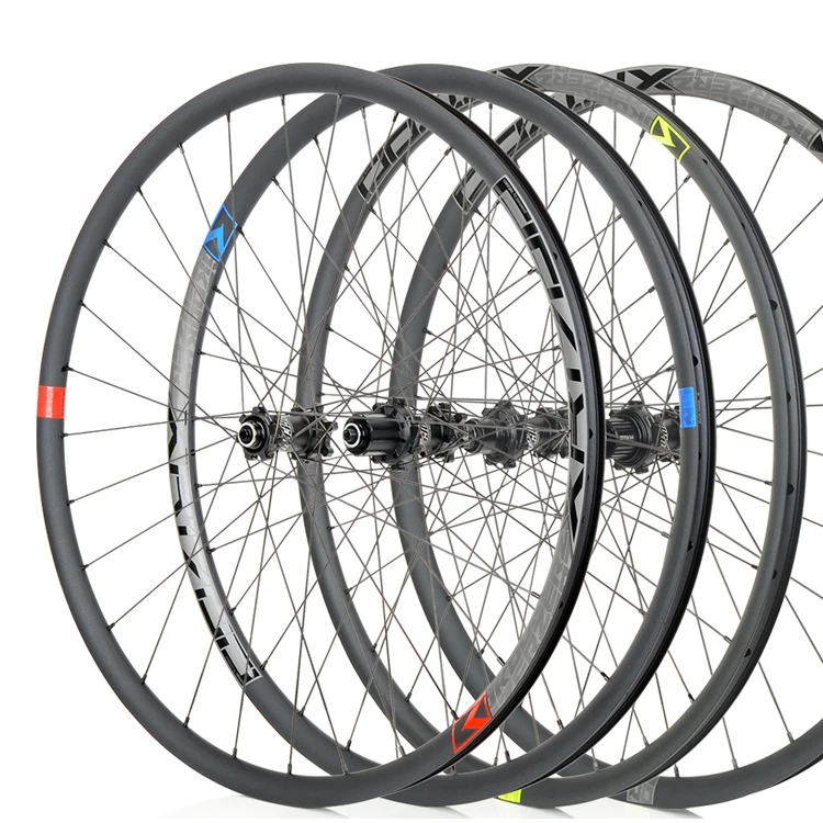 Комплект колес для горного велосипеда KOOZER XR1700 27 5/29 'QR/Thru DT спицы бескамерные диски Дисковый Тормоз MTB