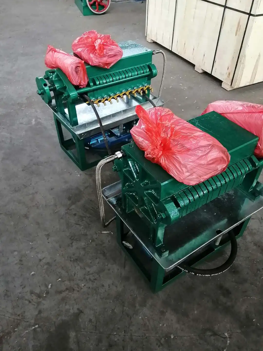 Cooking Oil Press Filter Machine Carbon Steel /Diesel Oil Clean Wast Water Filter Press Machine