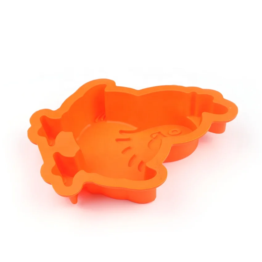 Форма для выпечки торта в форме курицы многоразовая форма пригодная переработки микроволновой печи и морозильной камеры безопасные силиконовые формы