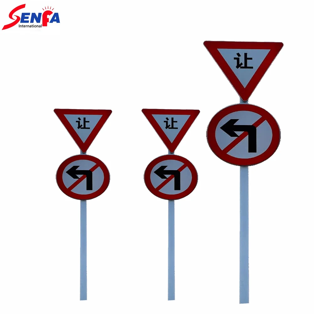 Solar led road sign boards street traffic signal edge lit traffic sign