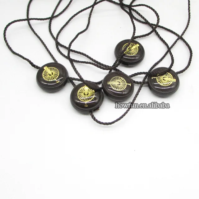 custom logo tag cord security seal Hang Tag String plastic seal tag