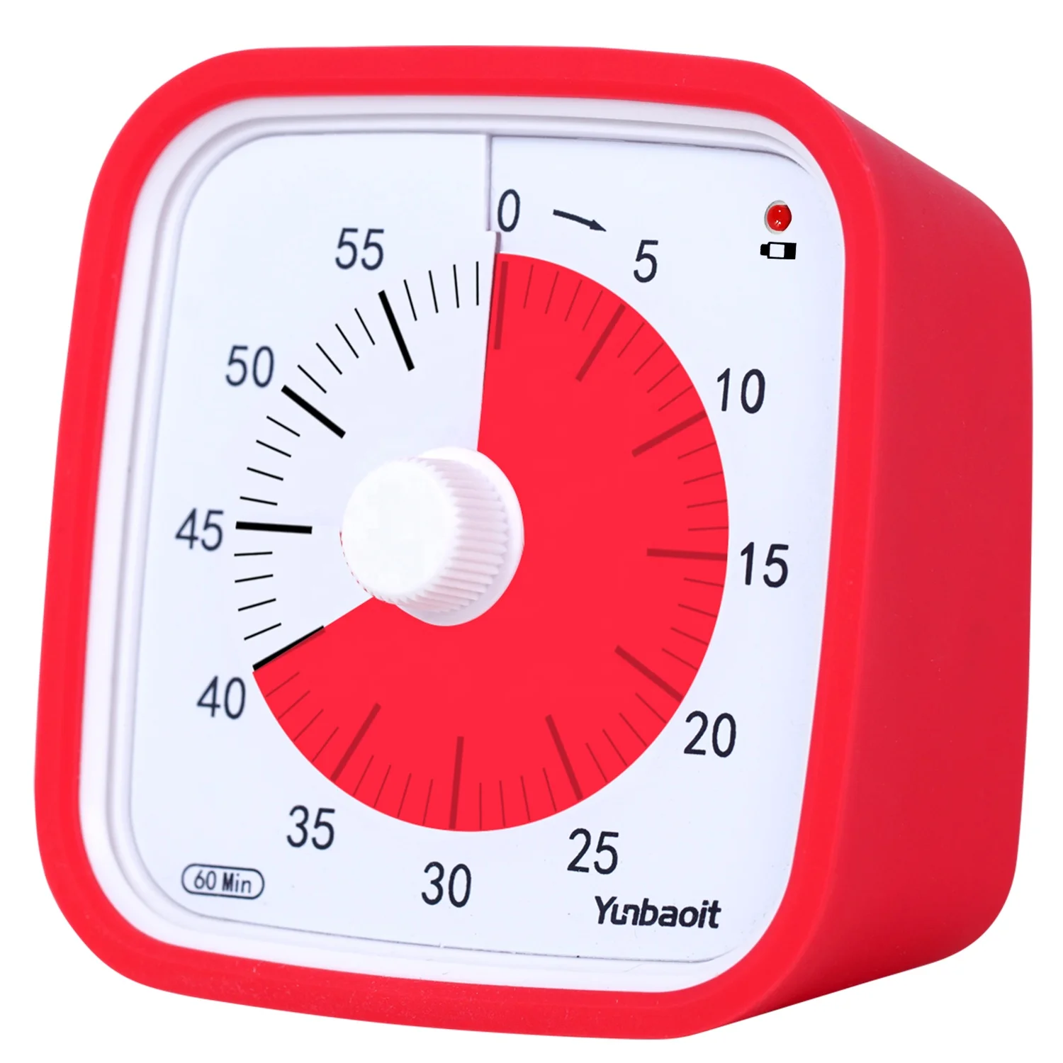 Yunbaoit New Kitchen Countdown Timer 60 Minute Visual Silent Analog Timer Wholesale Or OEM