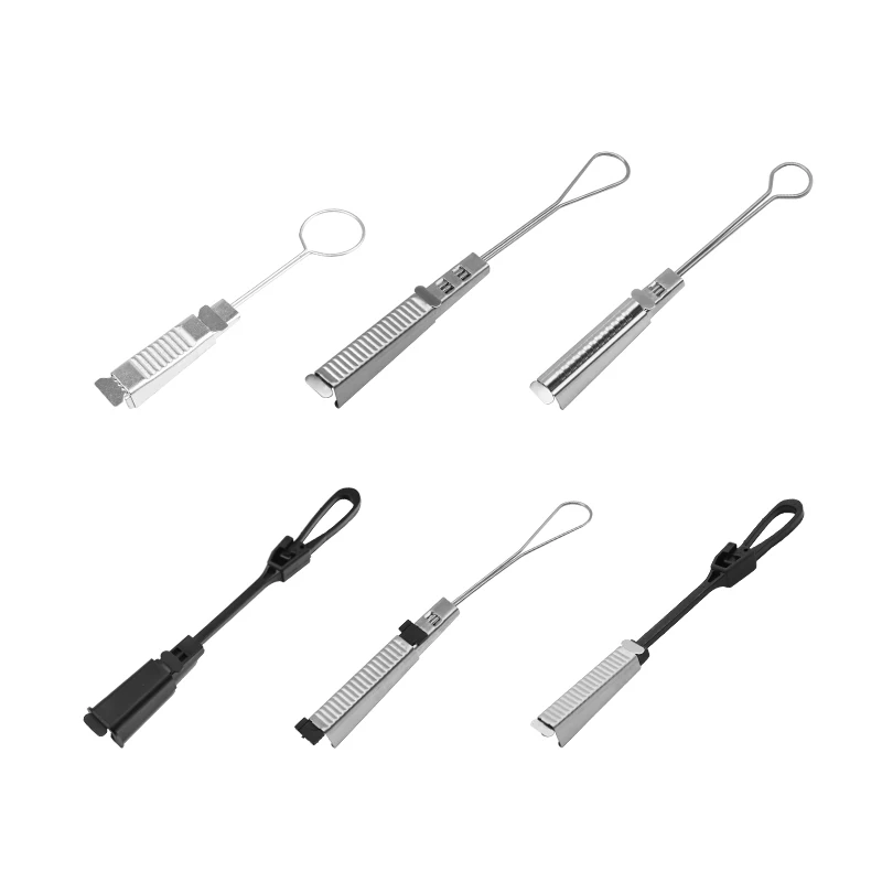 Tension Clamp For Flat Type Ftth Drop Cable