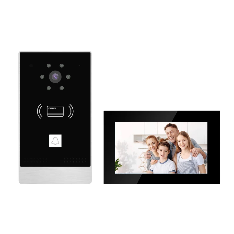 Smart Door Ring IP Door Phone Intercom Video For Villa