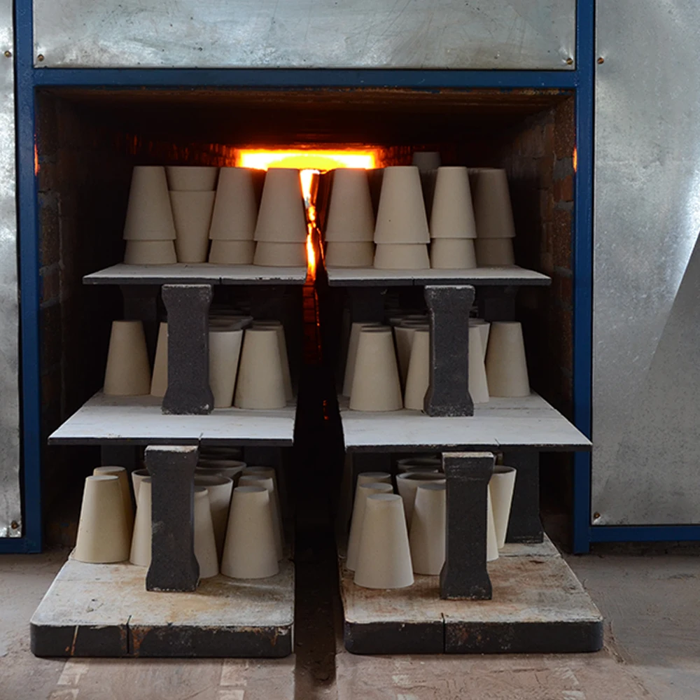 Refractory Clay Fire Assay Crucibles Crusible Creuset for Melting Glass/Lab Muffle Furnace