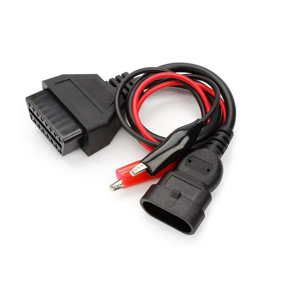 high quality waterproof 3 pins to 16 pins diagnostic adapter OBD cable for automotive