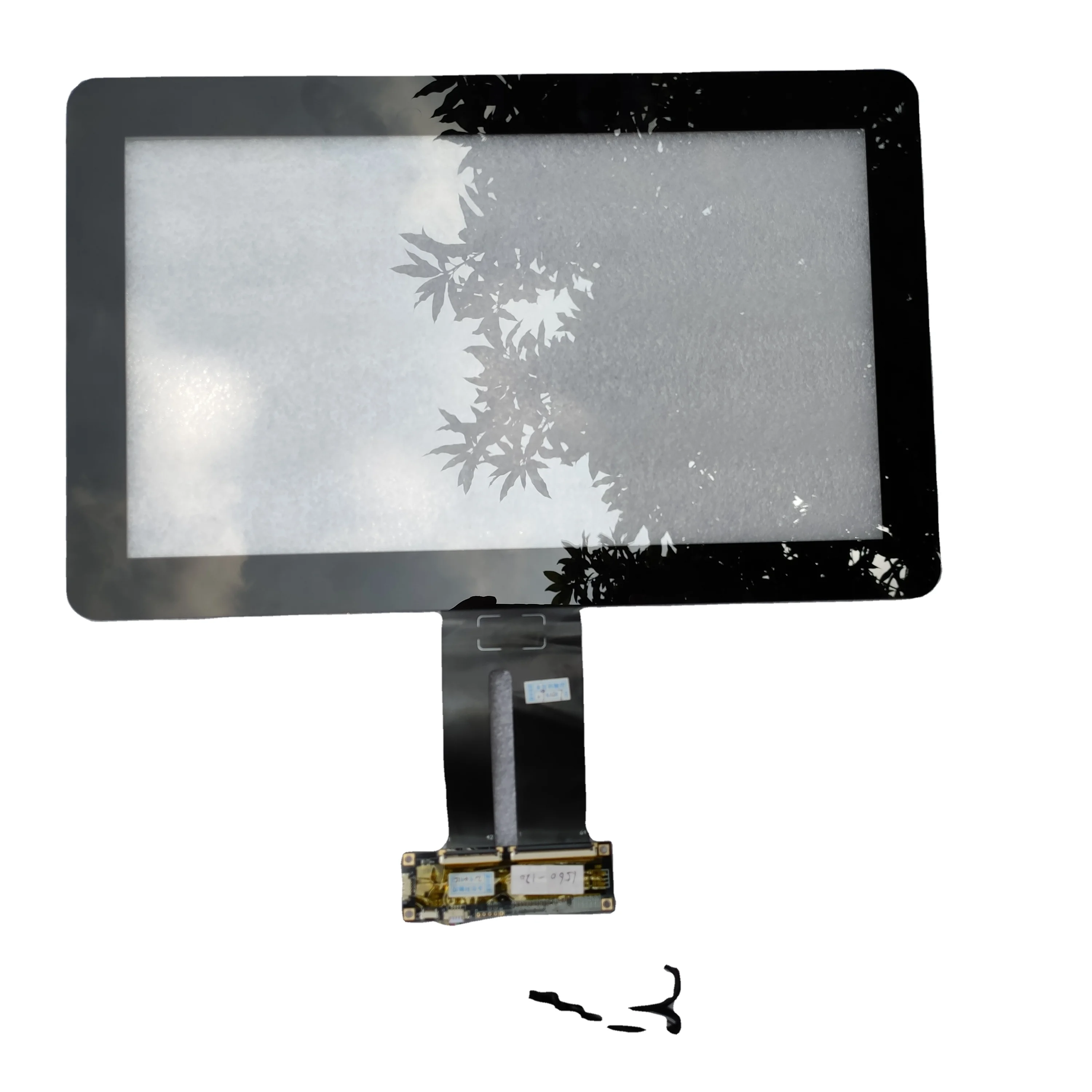 China Manufactured Cover Lens Tempered Glass Projected Capacitive Touch Screen Display