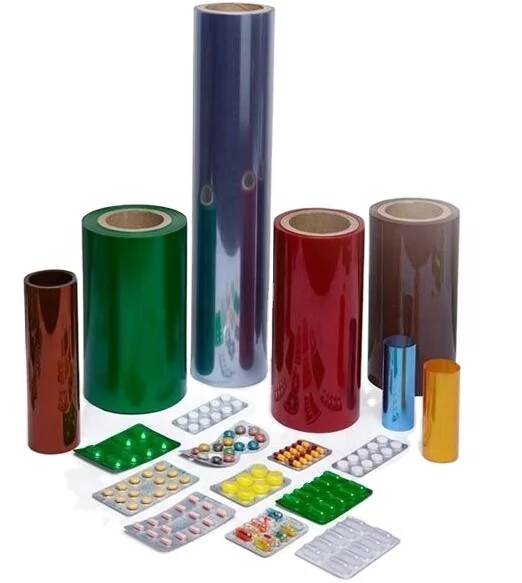 tablet capsule good grade transparent sheet film roll clear rigid PVC plastic sheet pvc blister pack film rolls