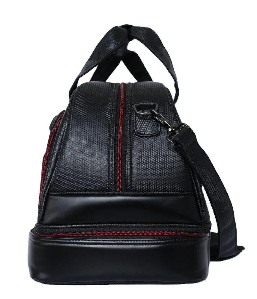 PU leather Golf Duffle Boston Bag