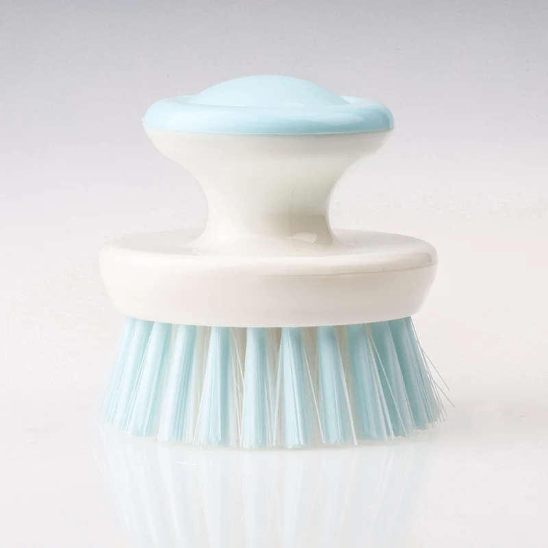 Household Items Bathroom Shoes Scourer Plastic Small Round Scrub Brush Kitchen Cleaning Brush
