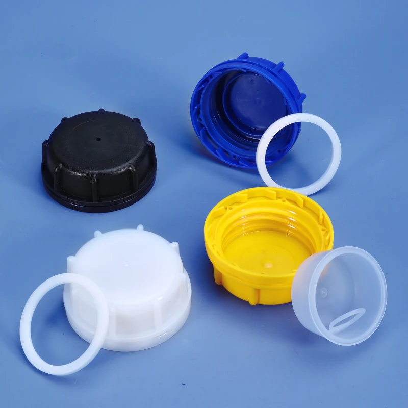 Wholesale Plastic Cap 53mm Blue Screw Cover Lid For 10L Jerry can