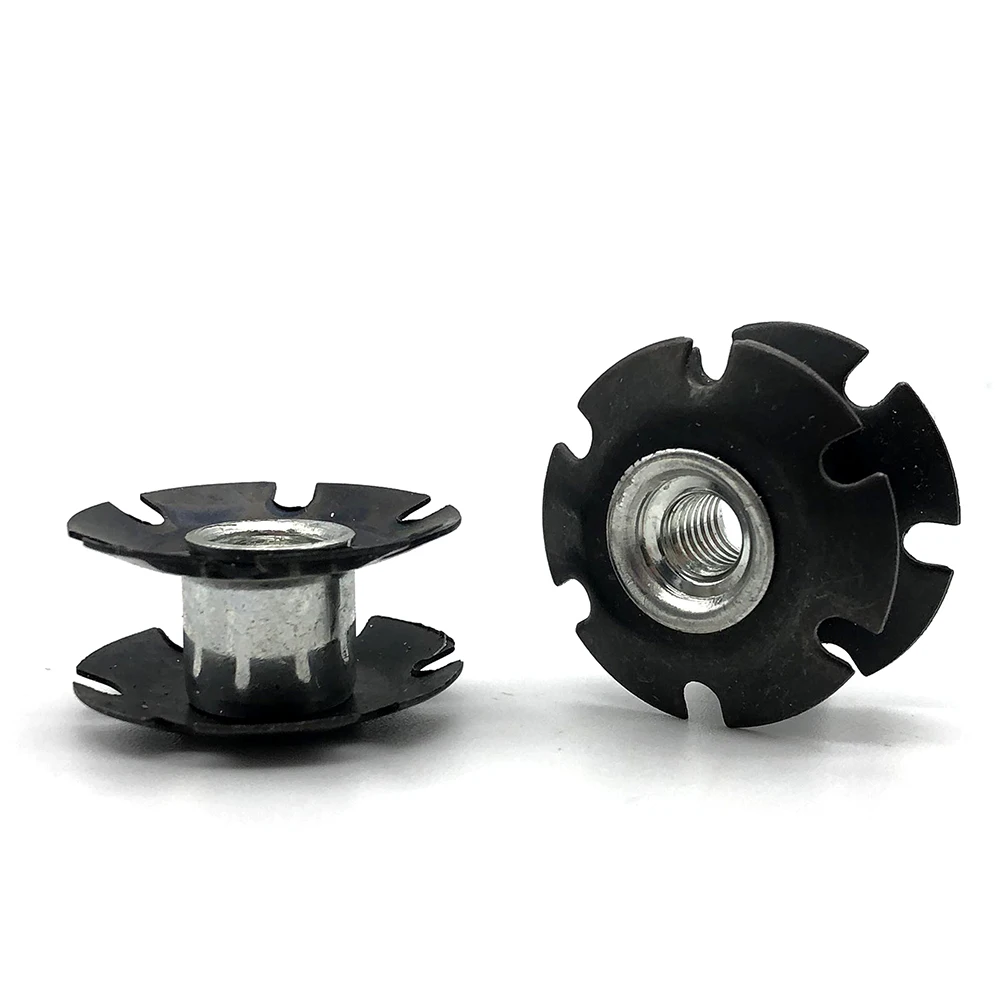 Star spring nut OEM ODM bicycle accessories nut tube threaded Inserts for mountain road bike
