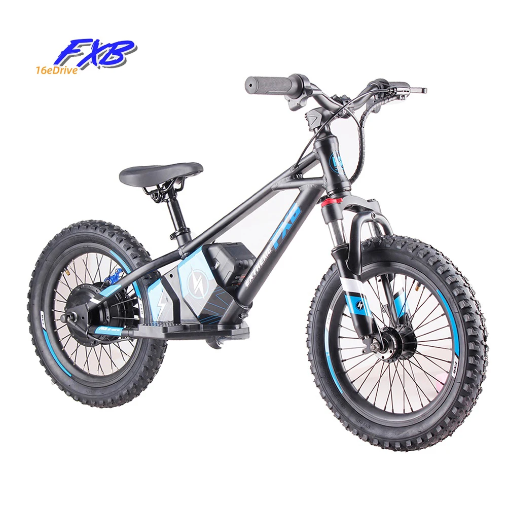 FXB Style 16eDrive Electric Push Balance Bike for 5-8years Kids E-bike