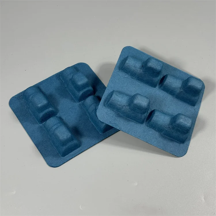 BonitoPak Custom Packaging Tray for Cosmetics and Skincare Molded Paper Pulp Insert