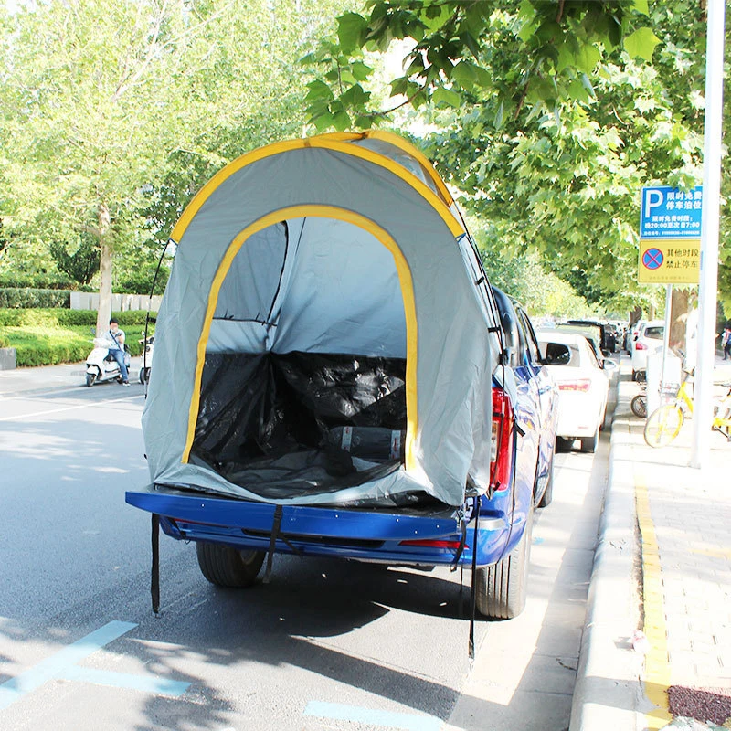 Portable waterproof pick up car tent camper pickup truck bed tent with awing for regular checkout pickup truck