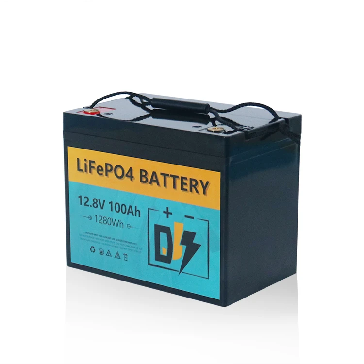 Электрическая лодка с глубоким циклом lifepo4 12 8 В 100 А · ч 1280 Вт