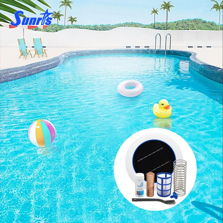 Hot Selling Floating Adjustable Chemical Ionizer Spa Swimming Solar Pool Chlorinator Chlorine Copper Ionizer