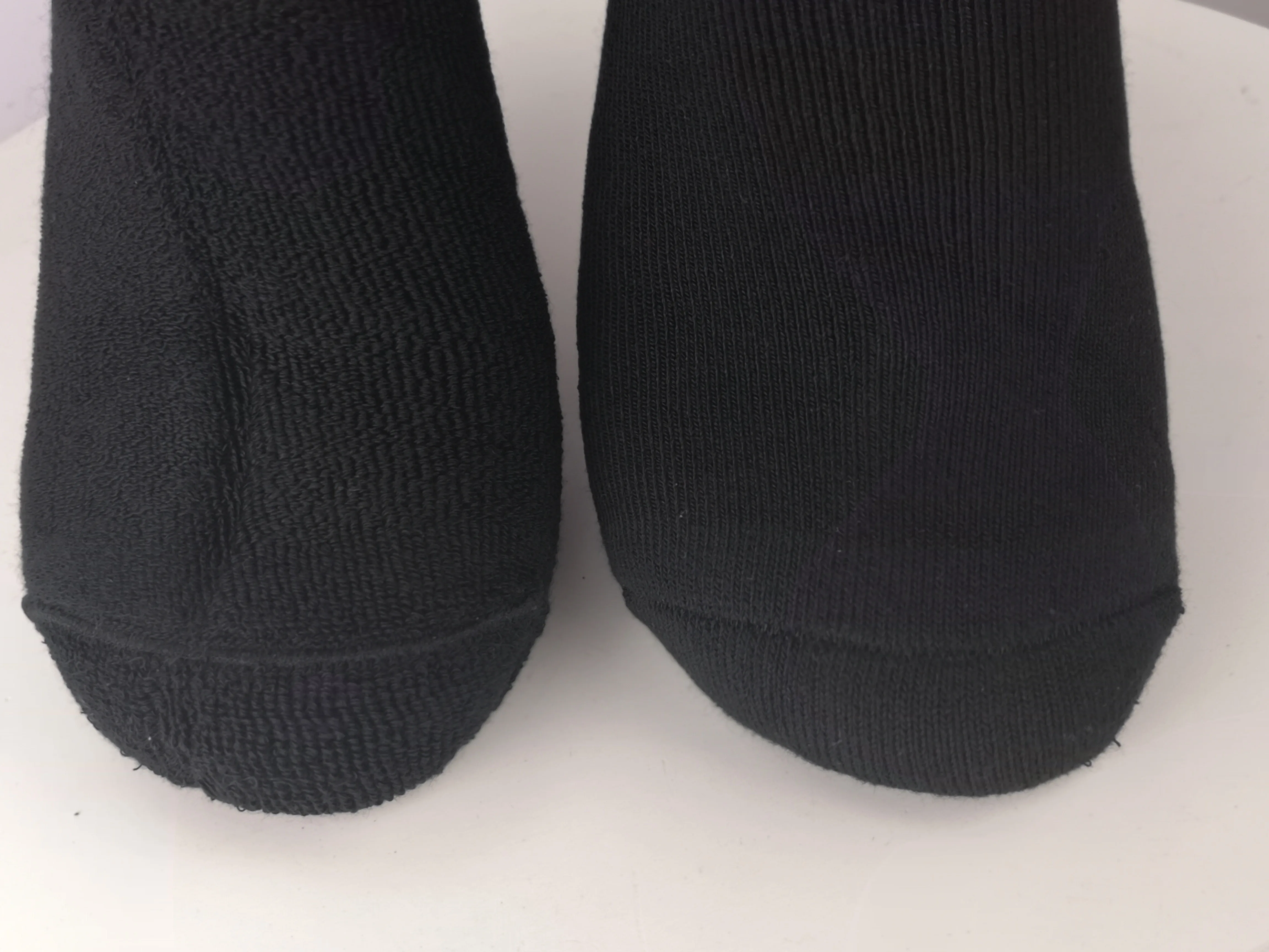 sbamy custom brand bamboo black terry heavy duty bamboo work socks for men