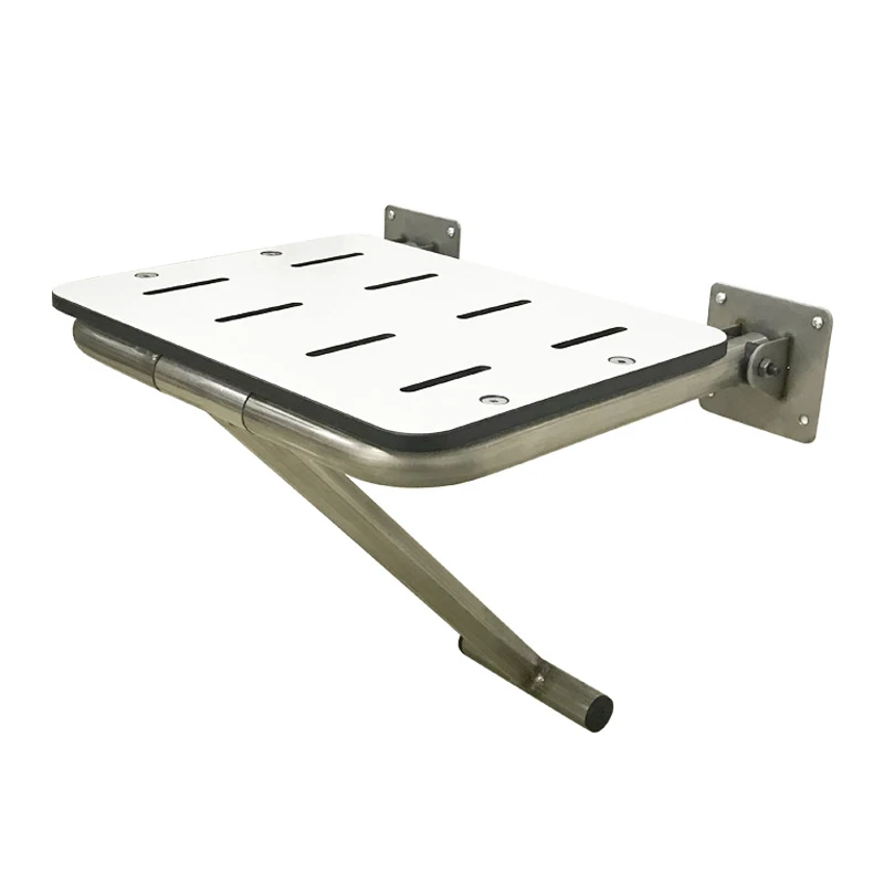 Wholesale Waterproof bath accessories wall mounted hung fold up shower seat