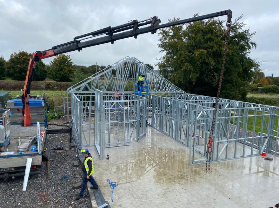 Modern Prefabricated Light Steel Houses Eco-Friendly Steel Structure Buildings