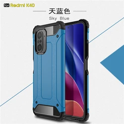 Bumper TPU PC Armor Protective Shockproof Hard Back Cover Mobile Phone Accessories Case For Xiaomi Redmi K40 K40 Pro