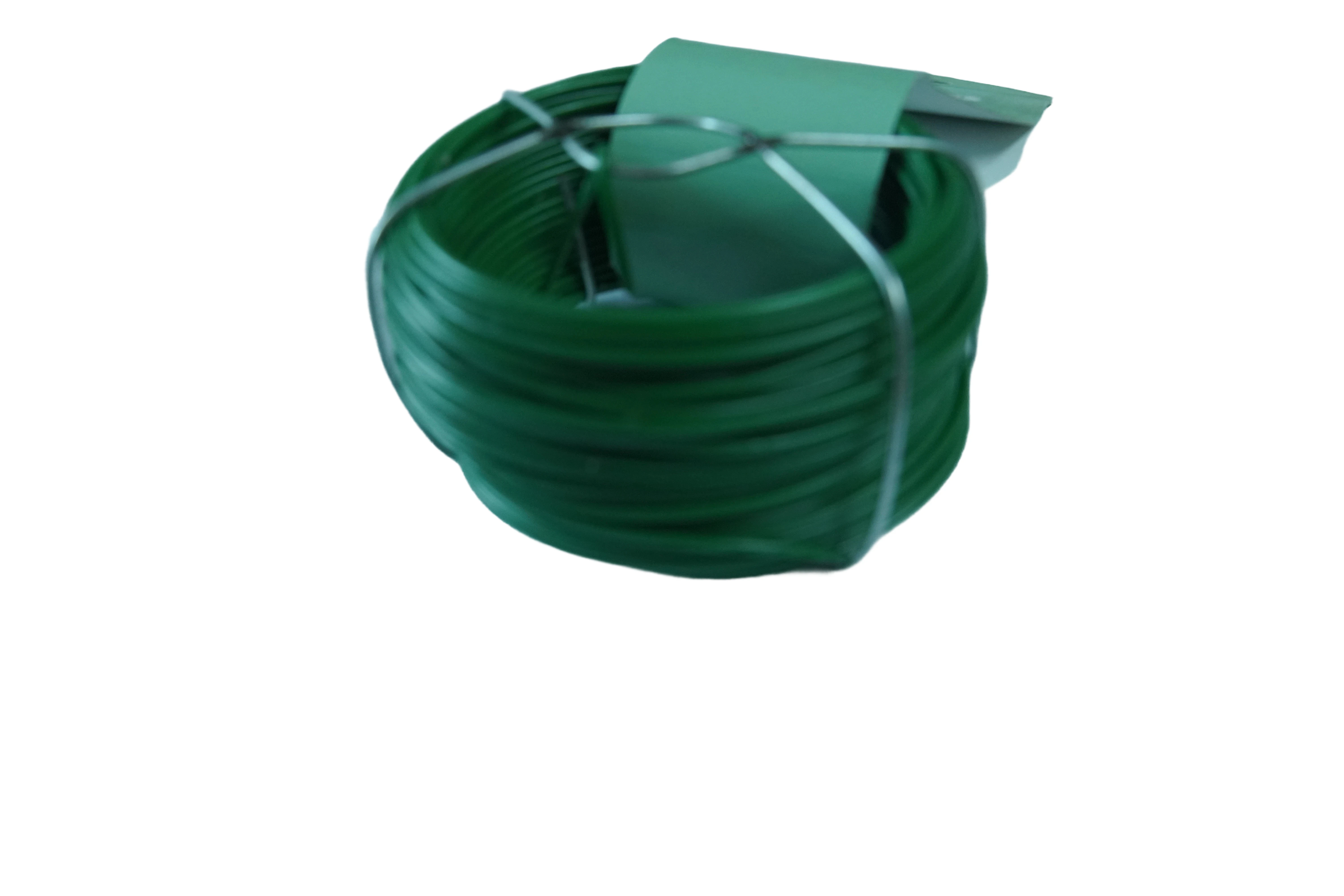 Garden Plant Wire Heavy Duty Green Coated Plant Twist Tie Garden Training Wire Tie Wire Planting Garden