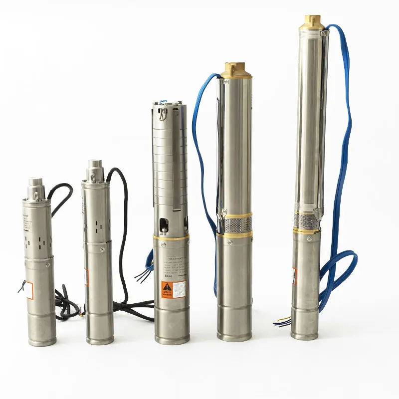 High efficiency dc solar pump system high head deep well solar water pump system