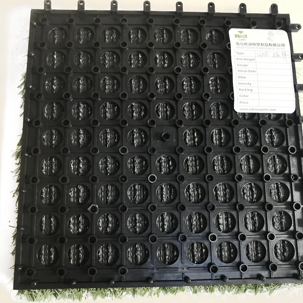 Green Sport Football Carpet Synthetic Soccer Fake Turf Synthet Artificial Interlocking Grass Decking Exterior Tile
