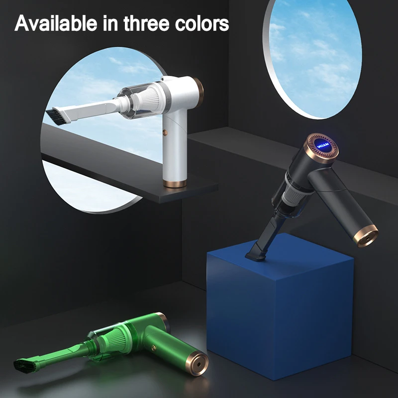 2021 new product car vacuum cleaner wireless high-power mini folding strong suction handheld wireless car vacuum cleaner