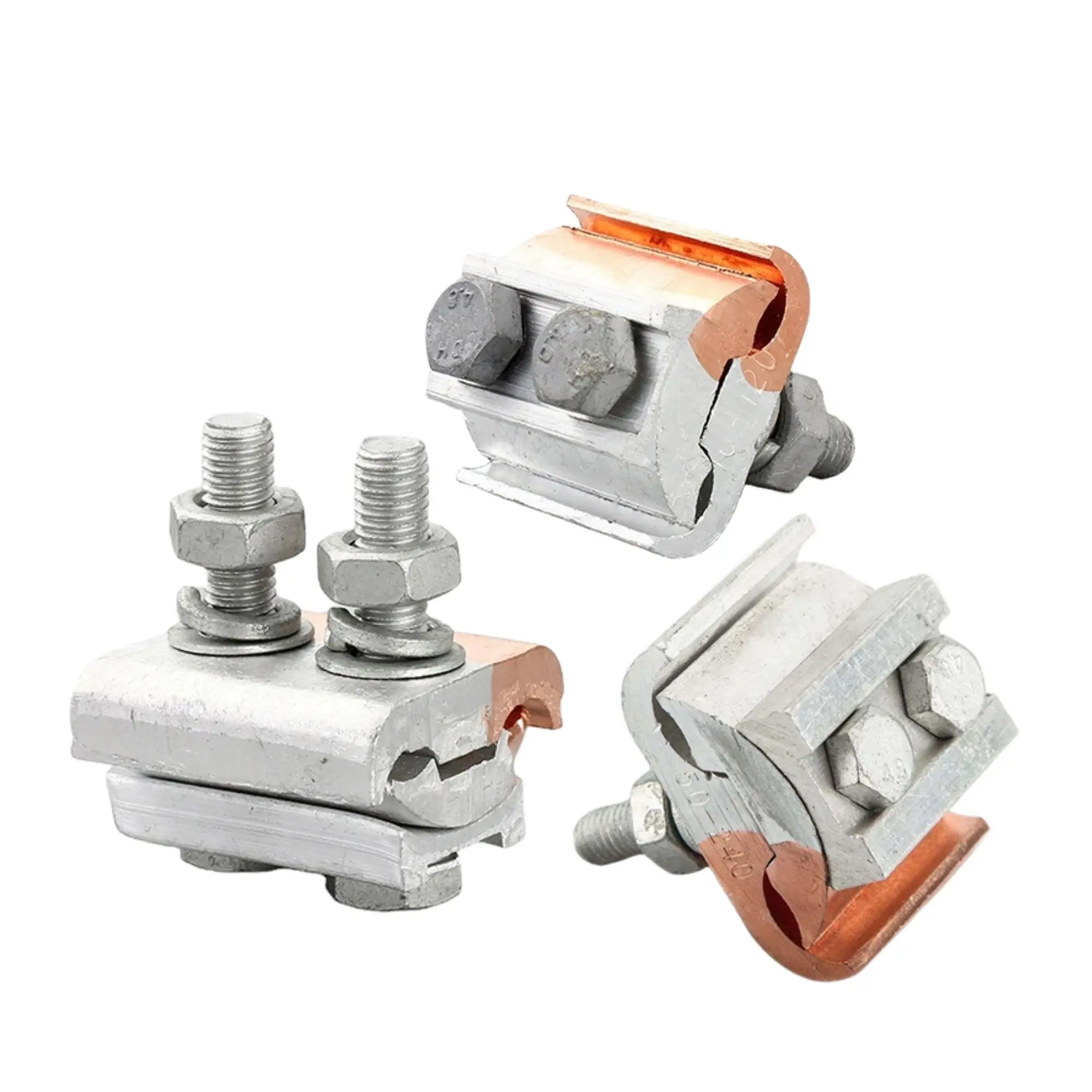 JbtL Series Copper Parallel Groove Pg Connector Clamps / Wire Groove Connector